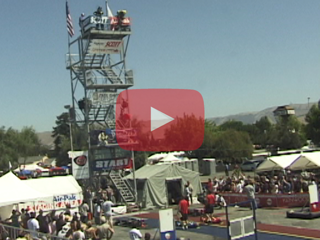 Play button showing Firefighter Combat Challenge tower and competition area